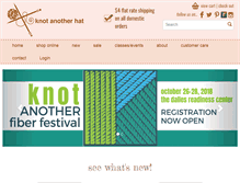Tablet Screenshot of knotanotherhat.com